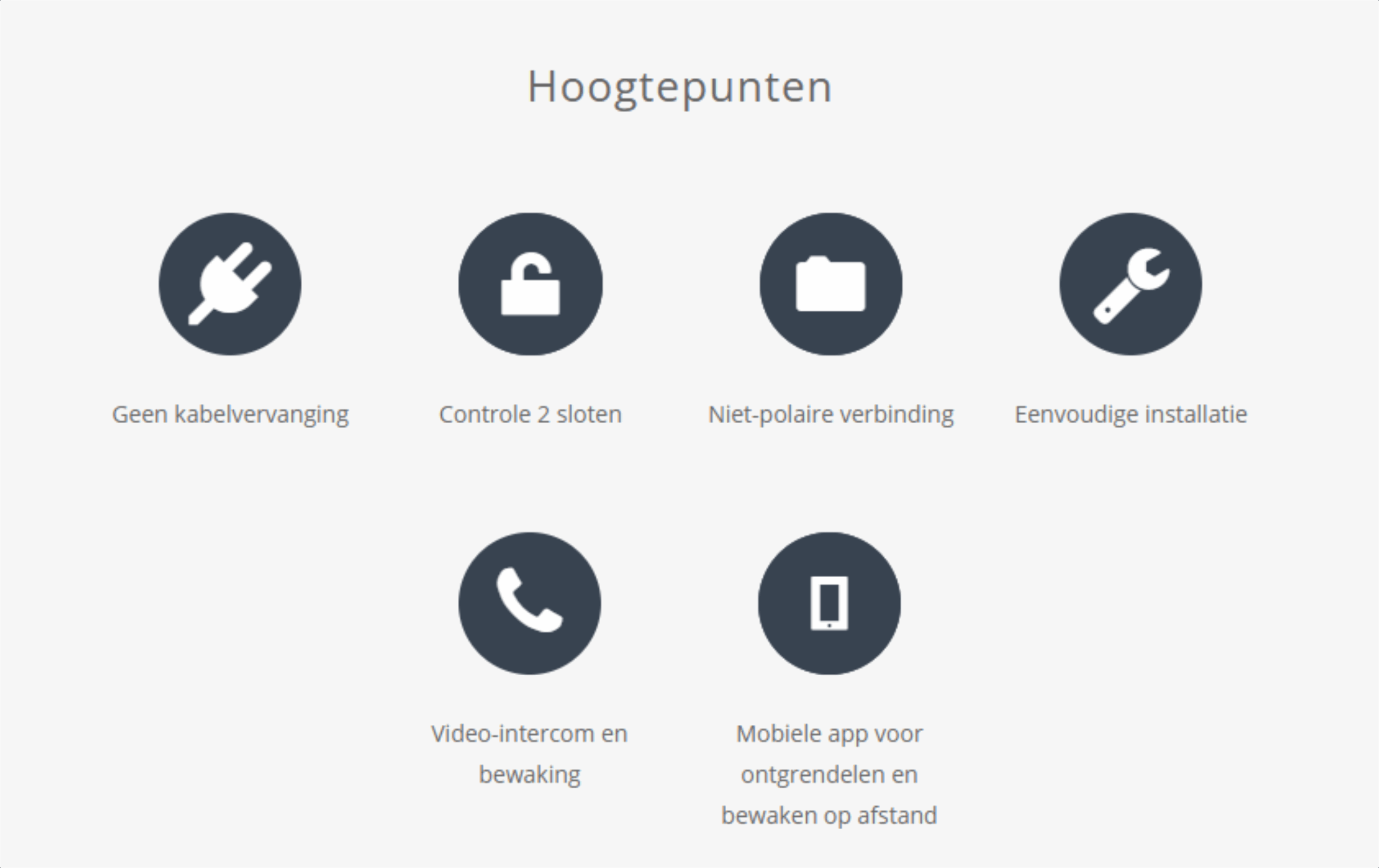 mogelijkheden van de oplossing retrofit