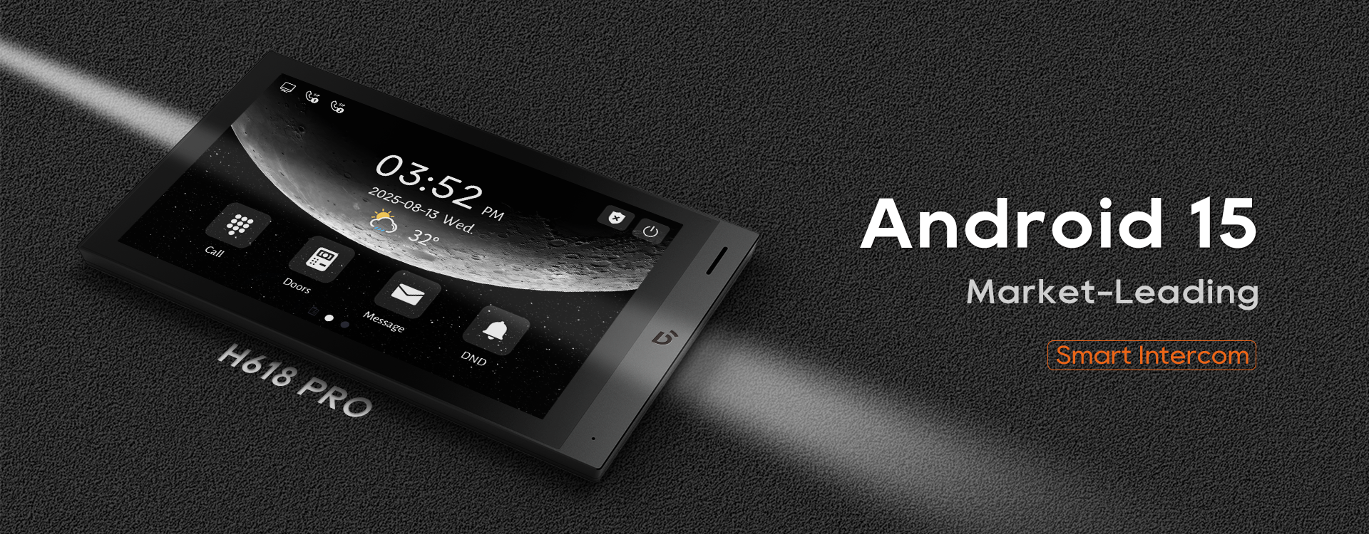 DNAKE H618 PRO binnenpost met touchscree