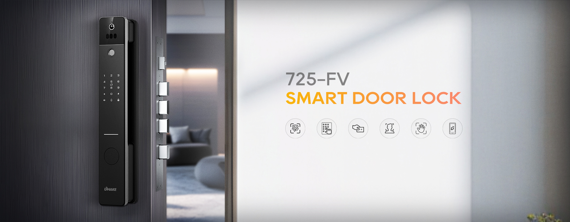DNAKE smart lock — elektronisch deurslot
