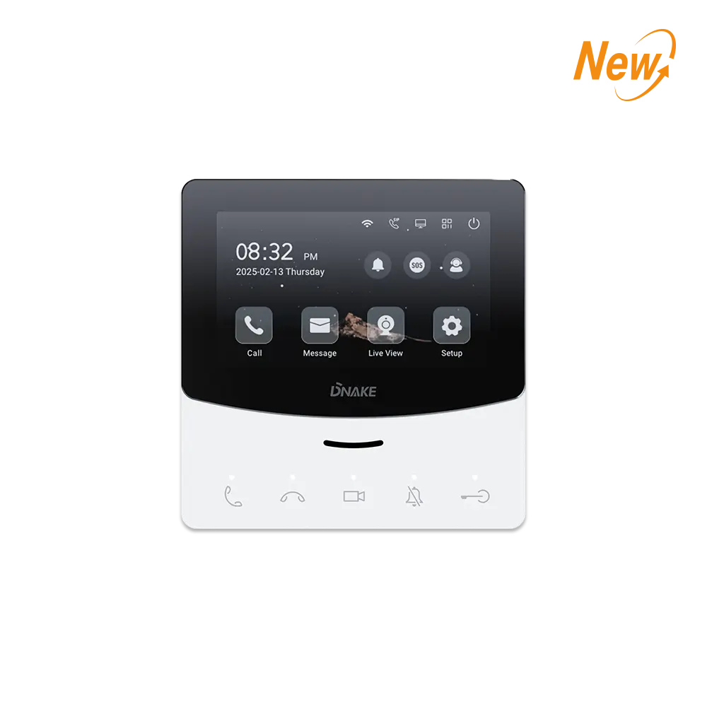 DNK-E214W - 4,3 POUCES Moniteur d'intérieur basé sur Linux